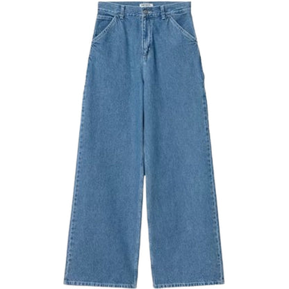 Pantaloni Donna Carhartt Wip - W' Jens Pant - Blu