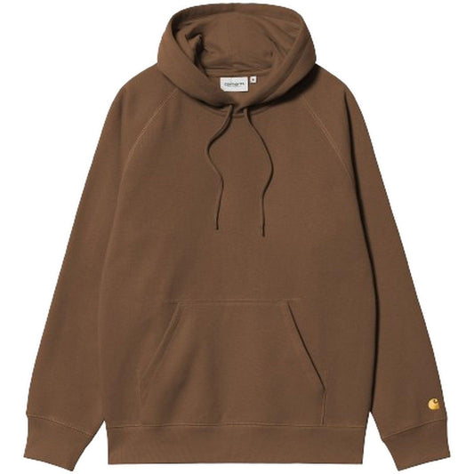 Felpe con cappuccio Uomo Carhartt Wip - Hooded Chase Sweat - Marrone