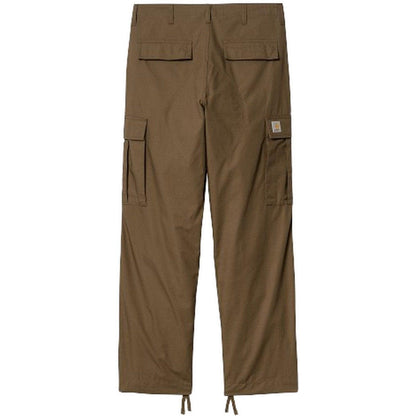 Pantaloni Uomo Carhartt Wip - Regular Cargo Pant Cotton Columbia Ripstop - Marrone