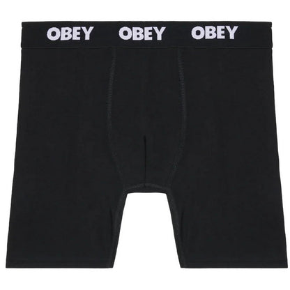 Boxer Uomo Obey - Established Work 2 Pack Boxers - Nero