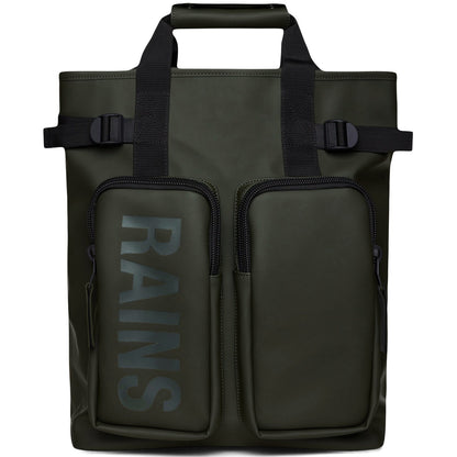 Zaini Casual Unisex Rains - Texel Tote Backpack W3 - Verde