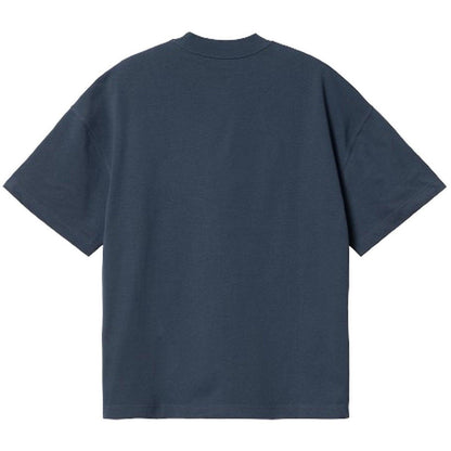 T-shirt Uomo Carhartt Wip - S/S Link Script T-Shirt - Blu