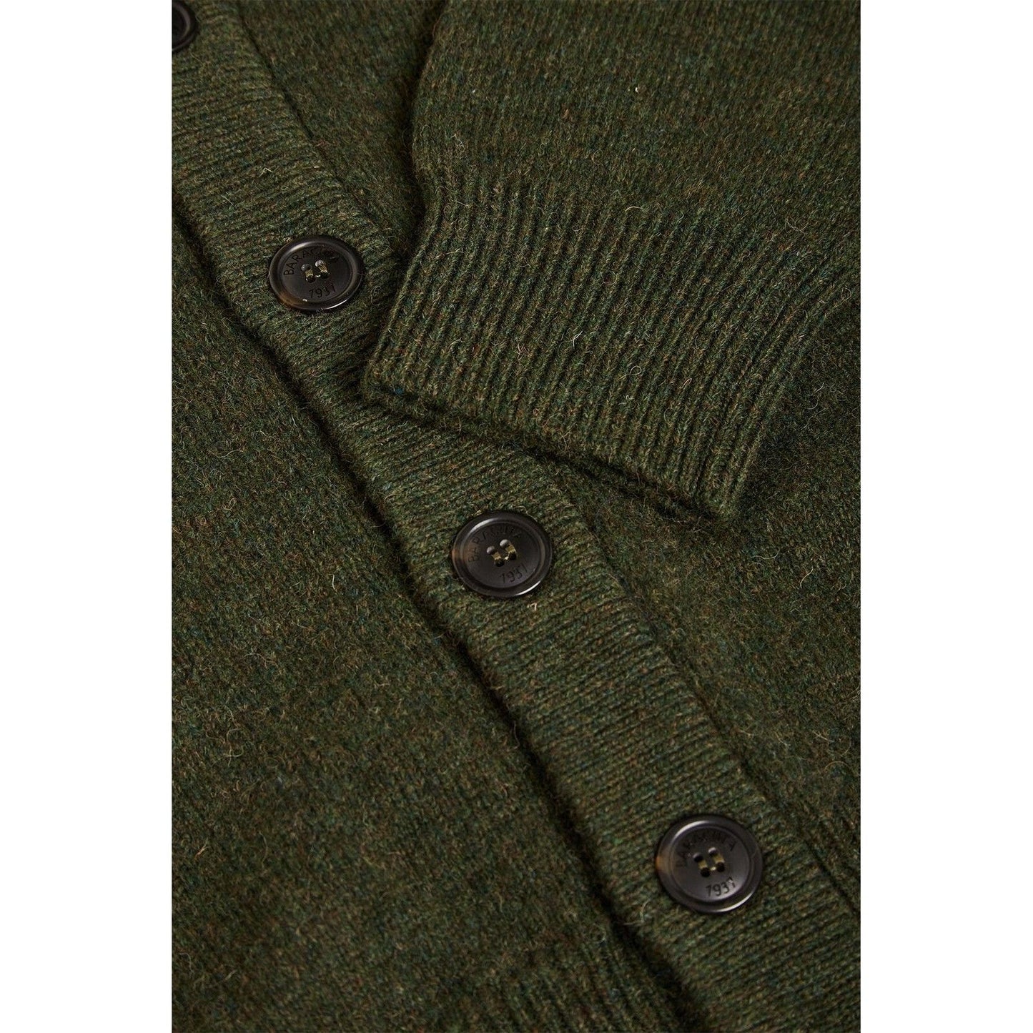 Cardigan Uomo Baracuta - Shetland Cardigan - Verde
