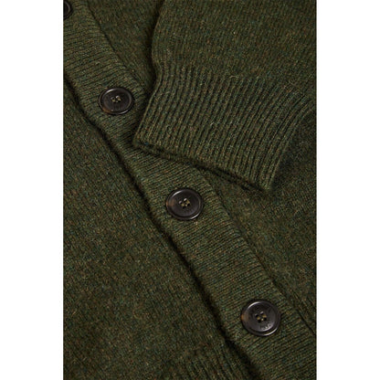 Cardigan Uomo Baracuta - Shetland Cardigan - Verde
