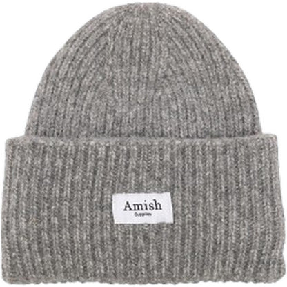 Berretti in maglia Unisex Amish - Beanie Unisex - Grigio