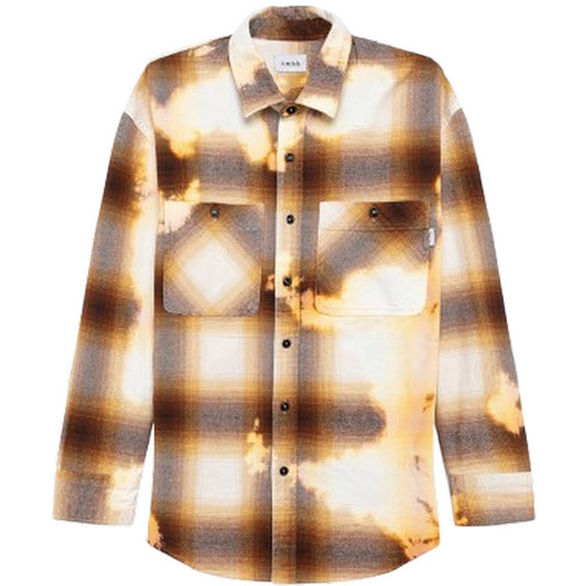 Camicie casual Uomo Amish - Work Shirt - Marrone