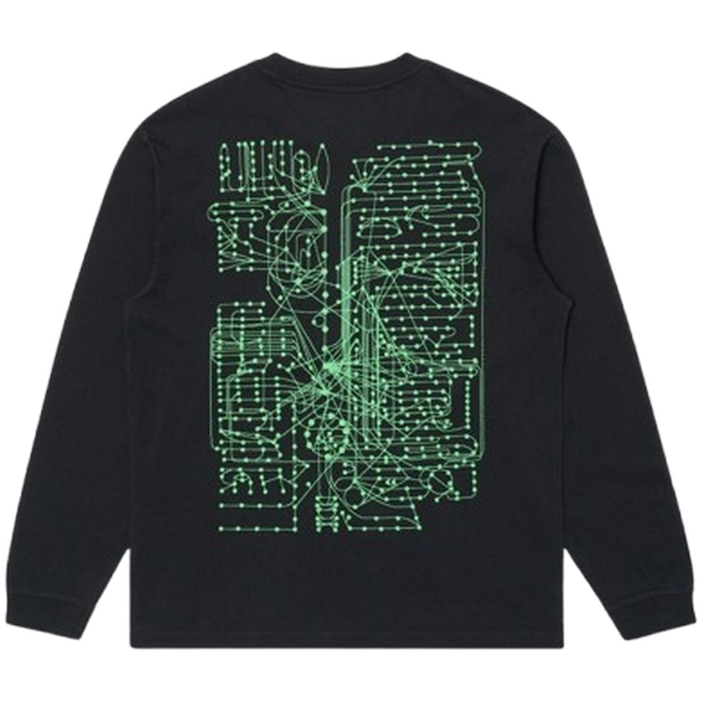 Maglie a manica lunga Uomo Edwin - Synthetic Ts Ls - Nero