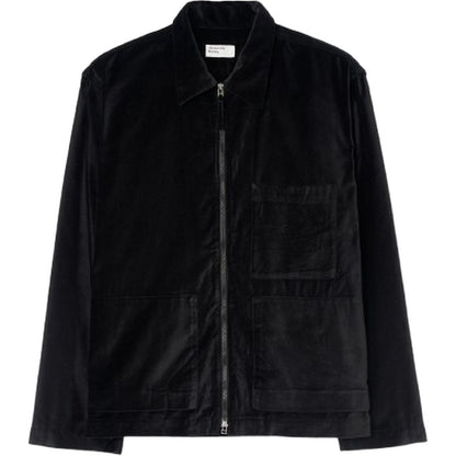Camicie casual Uomo Universal Works - Zip Shirt - Nero