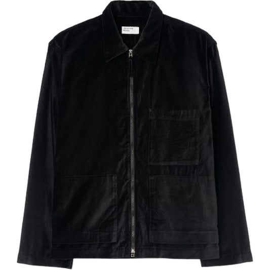 Camicie casual Uomo Universal Works - Zip Shirt - Nero