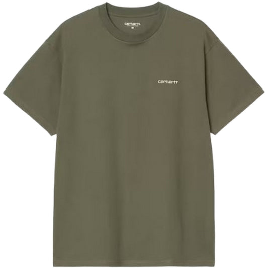 T-shirt Uomo Carhartt Wip - S/S Script Embroidery T-Shirt - Multicolore