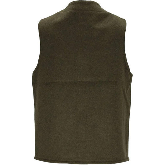Gilet Uomo Chesapeake's - Chesapeake's Outdoor Heavy Weight Wool vest Oregon - Verde