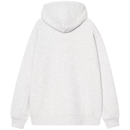 Felpe con cappuccio Donna Carhartt Wip - W' Hooded Carhartt Sweatshirt - Grigio