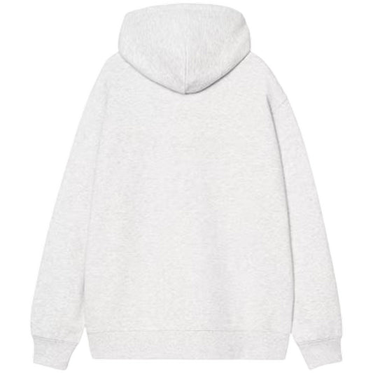 Felpe con cappuccio Donna Carhartt Wip - W' Hooded Carhartt Sweatshirt - Grigio
