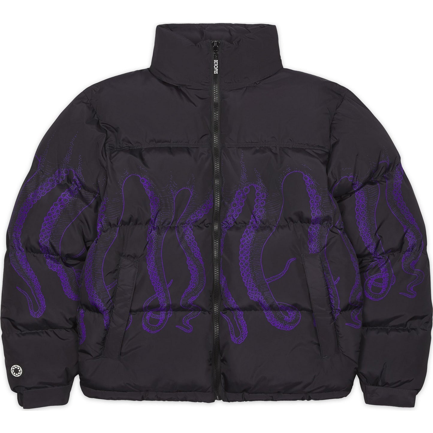 Giacche Uomo Octopus - Octopus Outline Puff Jacket - Viola