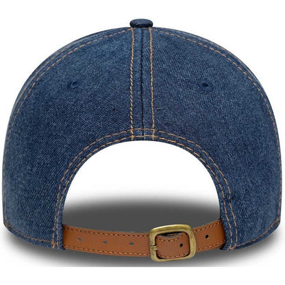 Cappellini da baseball Uomo New Era - Denim Distress 9Twenty - Blu