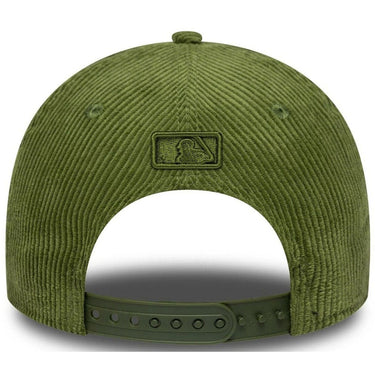 Casquettes de baseball unisexe New Era - Cord 9Forty® Mcrown - Vert