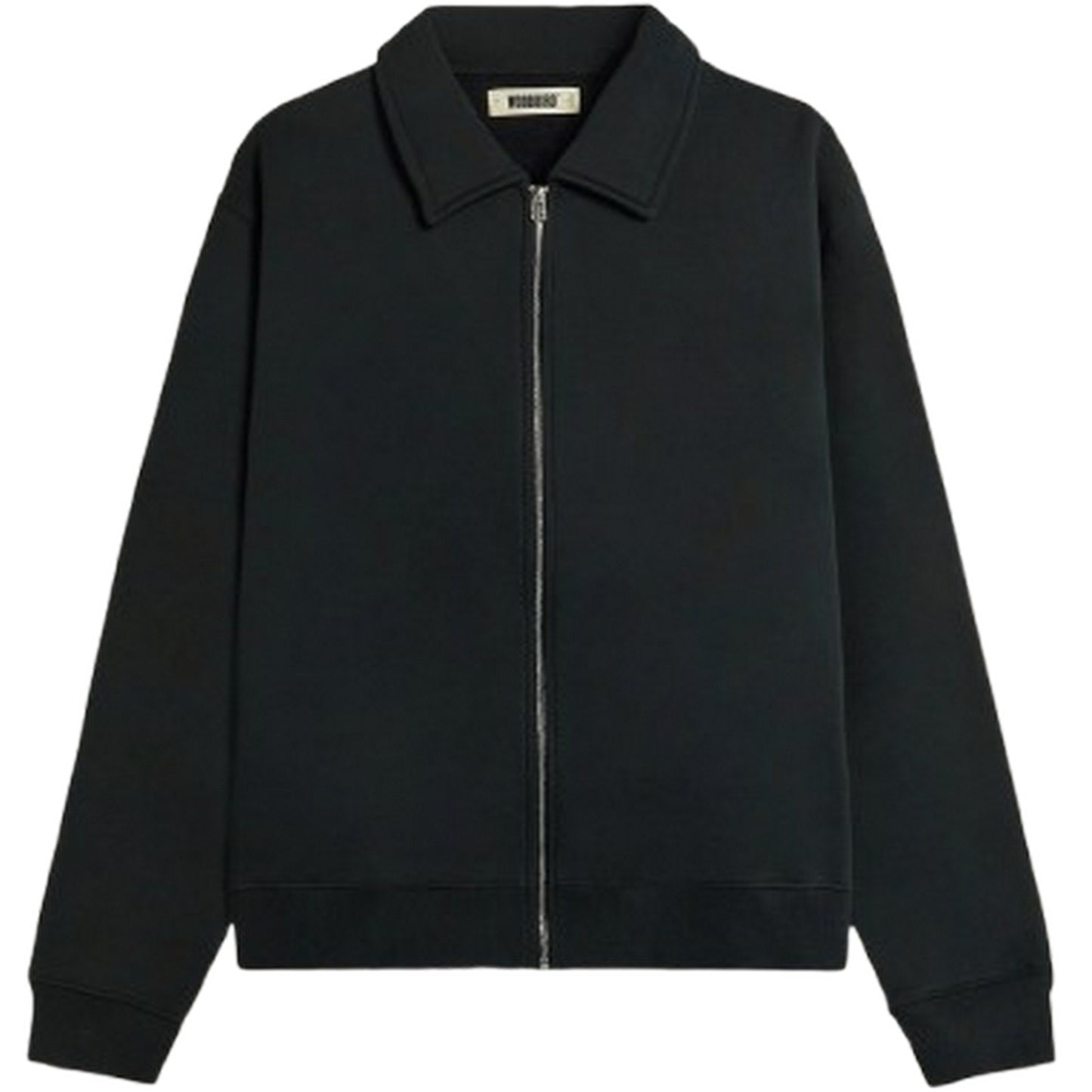 Felpe senza cappuccio Uomo Woodbird - Wbtom Full Zip Polo - Nero