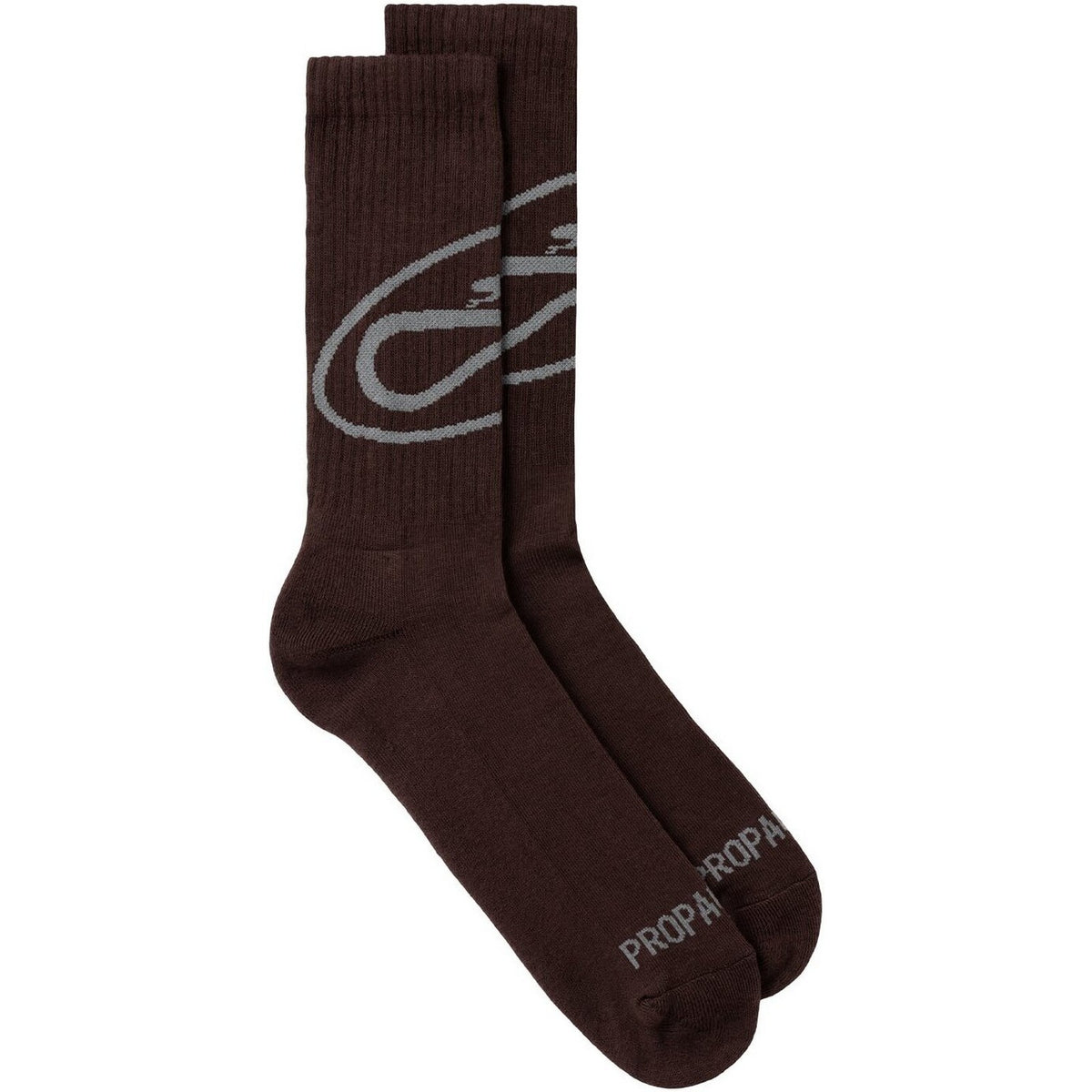Calze Uomo Propaganda - Socks Logo Atom - Marrone
