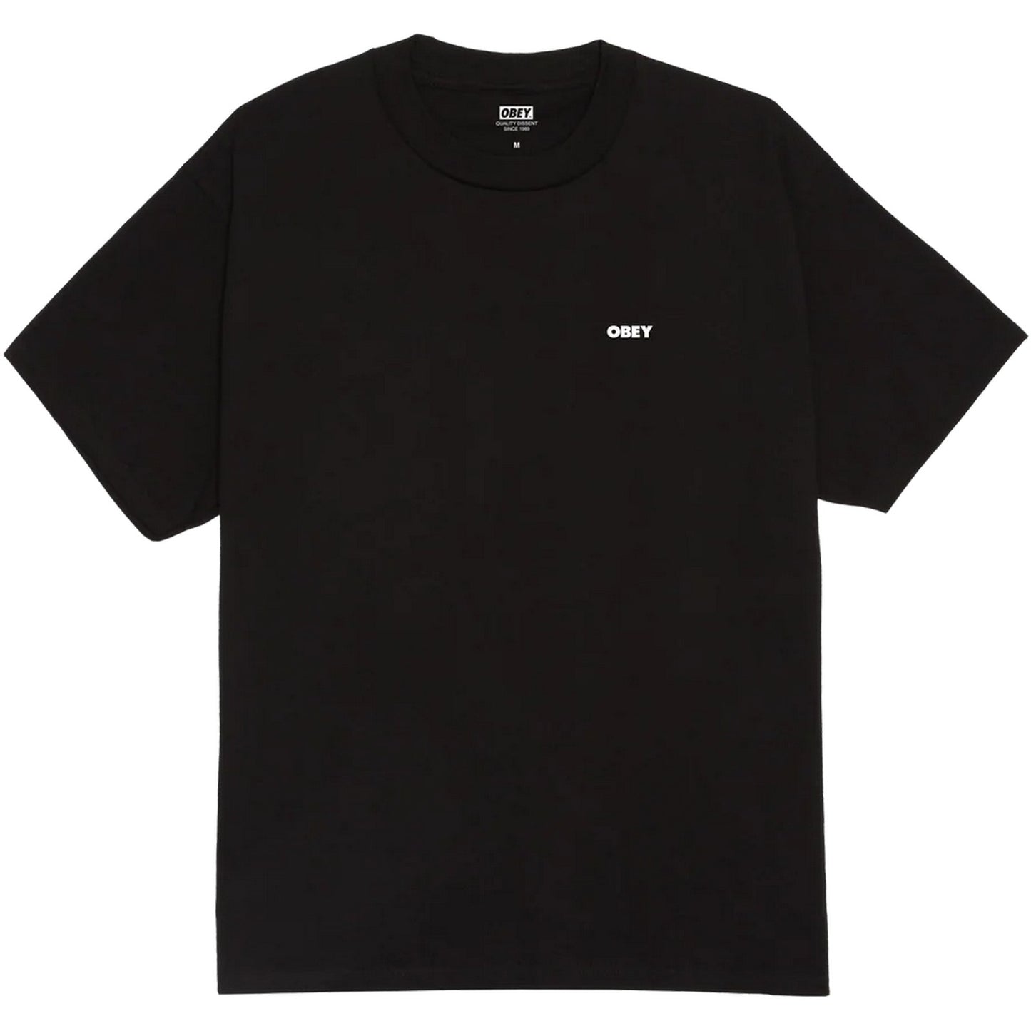 T-shirt Uomo Obey - Obey Helping Hand Tee - Nero