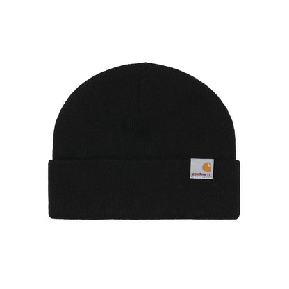 Berretti in maglia Unisex Carhartt Wip - Stratus Hat Low - Nero