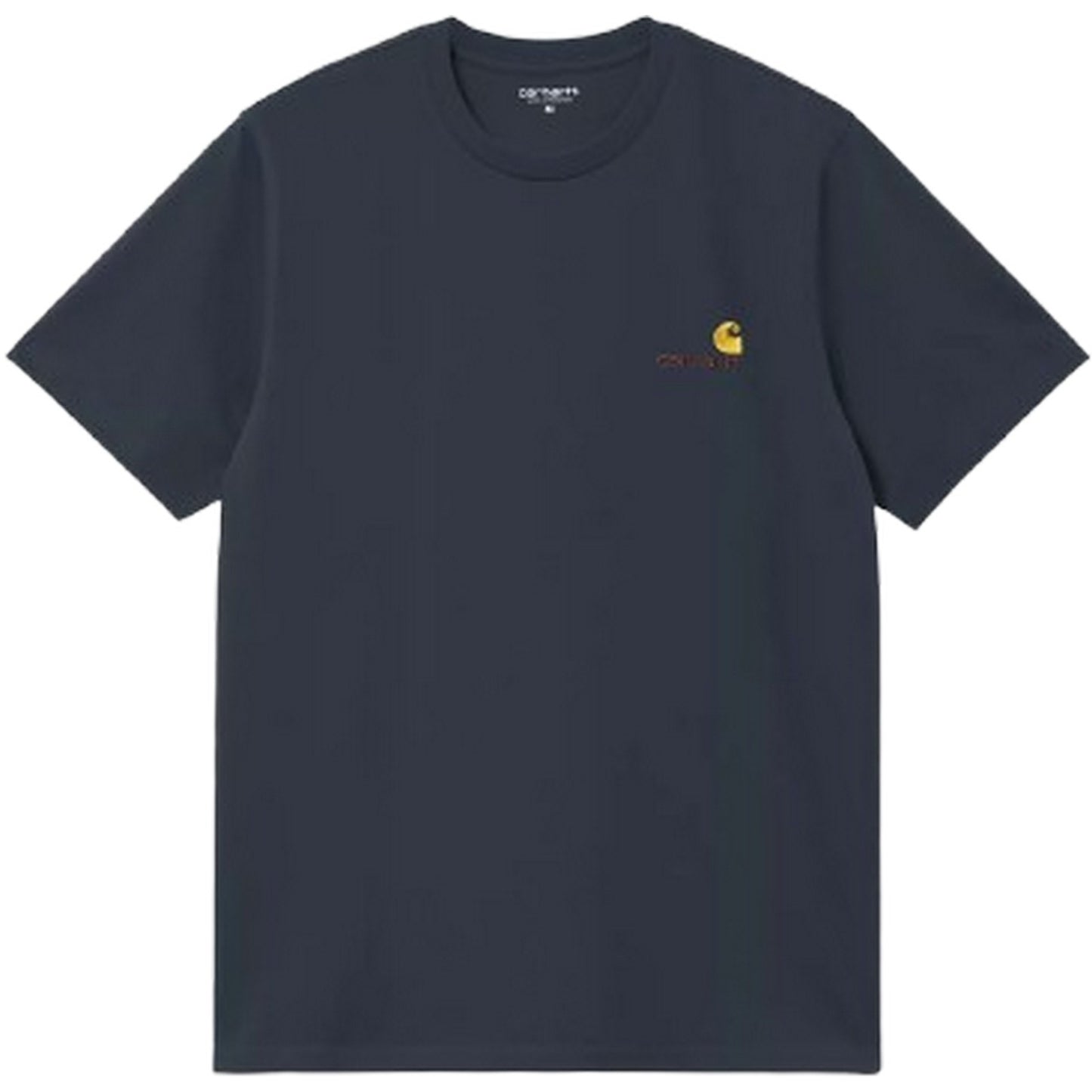 T-shirt Uomo Carhartt Wip - S/S American Script - Blu