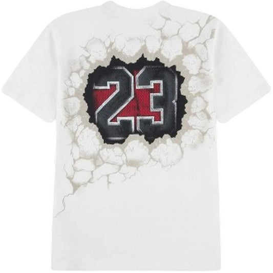 T-shirt Bambini Unisex Jordan - Jdb Jersey Break Through - Bianco