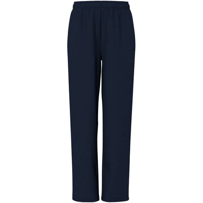 Pantaloni Donna Pieces - Pcchilli Hw Straight Sweat Pants Noos Bc - Blu