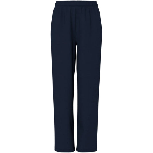 Pantaloni Donna Pieces - Pcchilli Hw Straight Sweat Pants Noos Bc - Blu