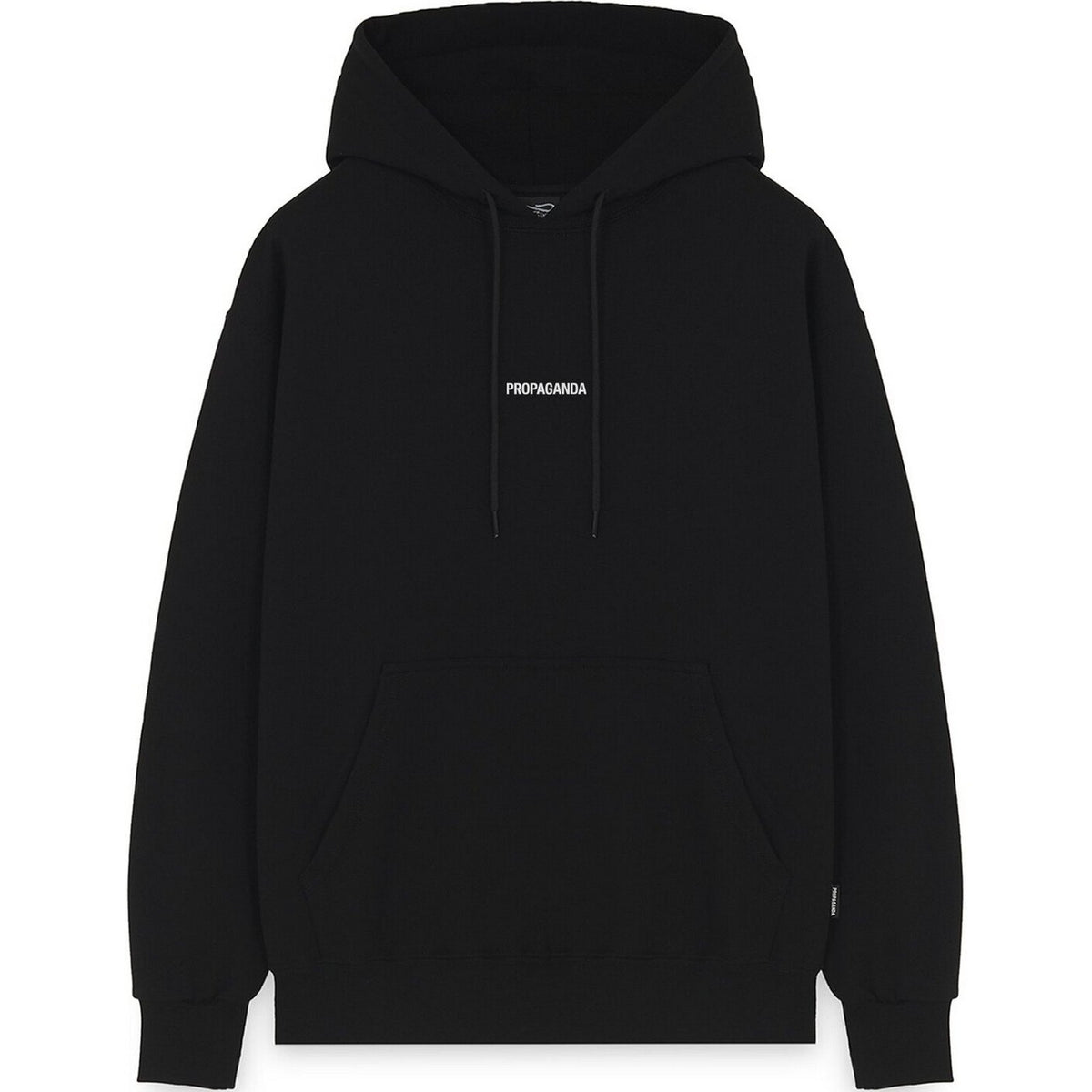 Felpe con cappuccio Uomo Propaganda - Hoodie Ribs - Nero