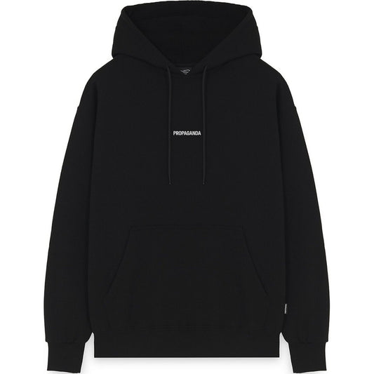 Felpe con cappuccio Uomo Propaganda - Hoodie Ribs - Nero
