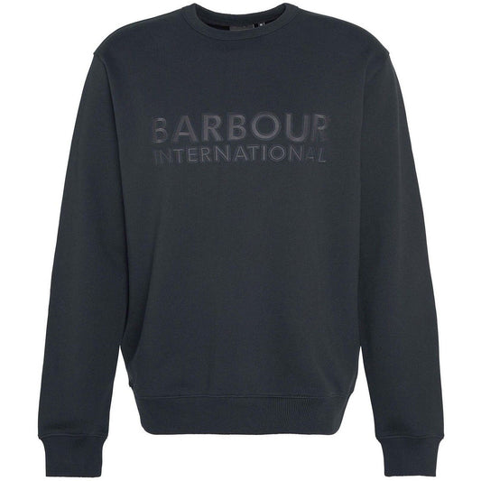 Maglie a manica lunga Uomo Barbour International - Otis Logo Crew Neck Sweatshirt - Nero