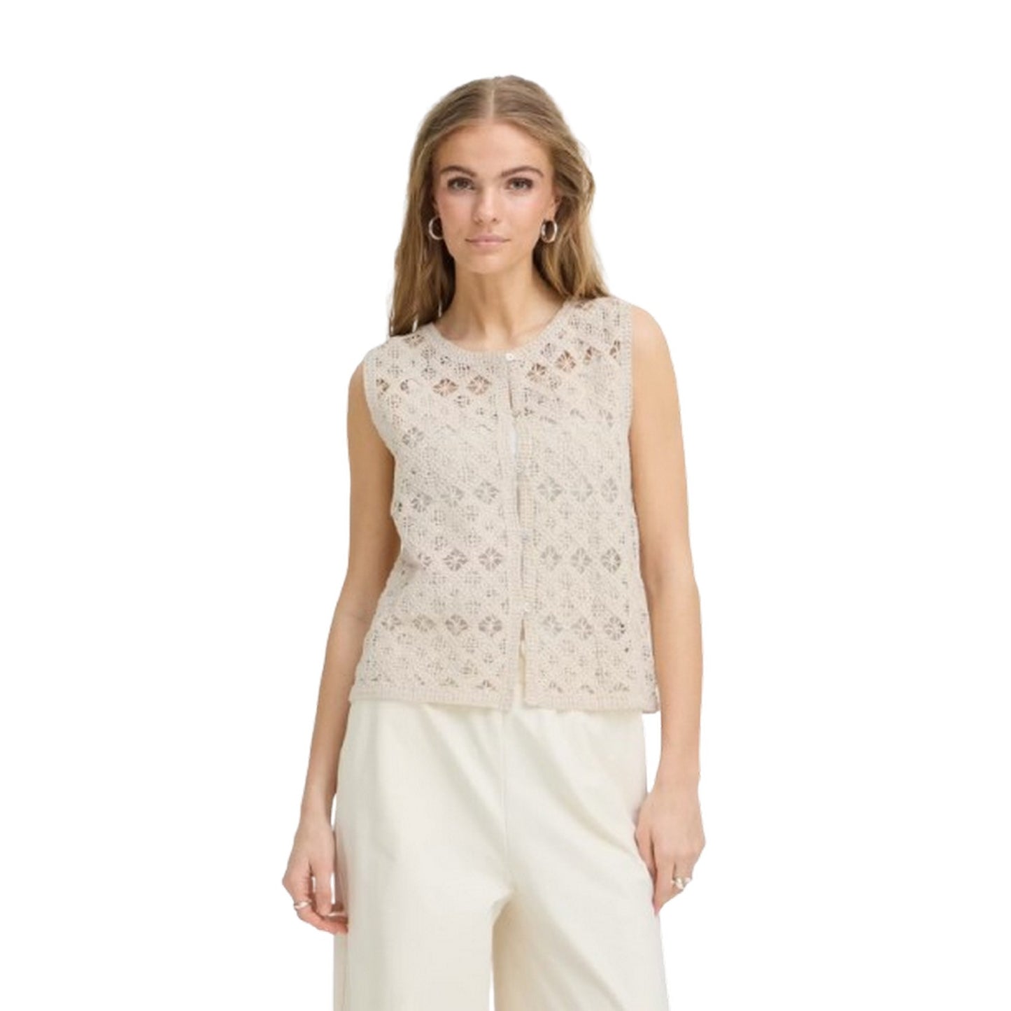T-shirt Donna Ichi - Ihnekla To - Bianco