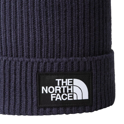 Berretti in maglia Unisex The North Face - Tnf Log Box Cuf Bne - Blu