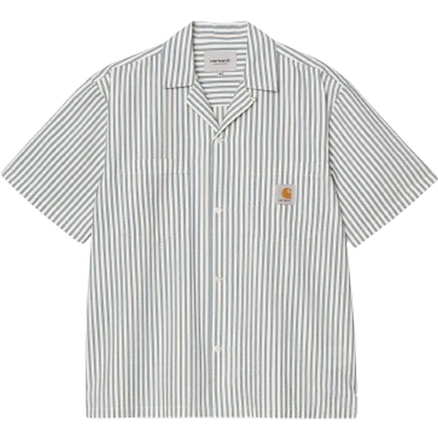 Camicie casual Uomo Carhartt Wip - S/S Leavel Shirt - Multicolore