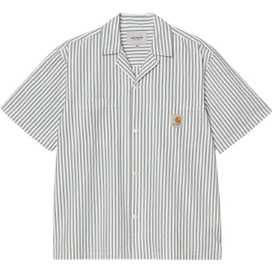 Camicie casual Uomo Carhartt Wip - S/S Leavel Shirt - Multicolore