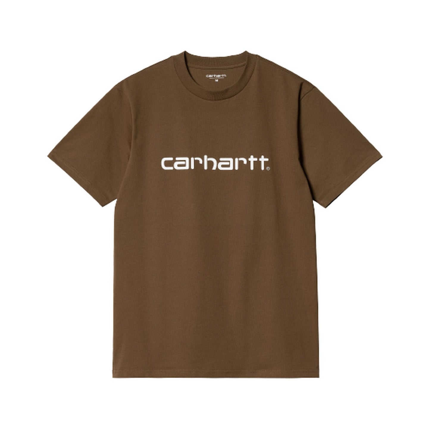 T-shirt Uomo Carhartt Wip - S/S Script T-Shirt - Marrone