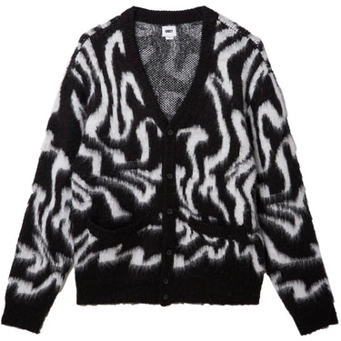Cardigan Uomo Obey - Pally Cardigan - Nero