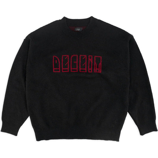 Maglioni Uomo Deceit - Geometric Devil Sweater - Nero