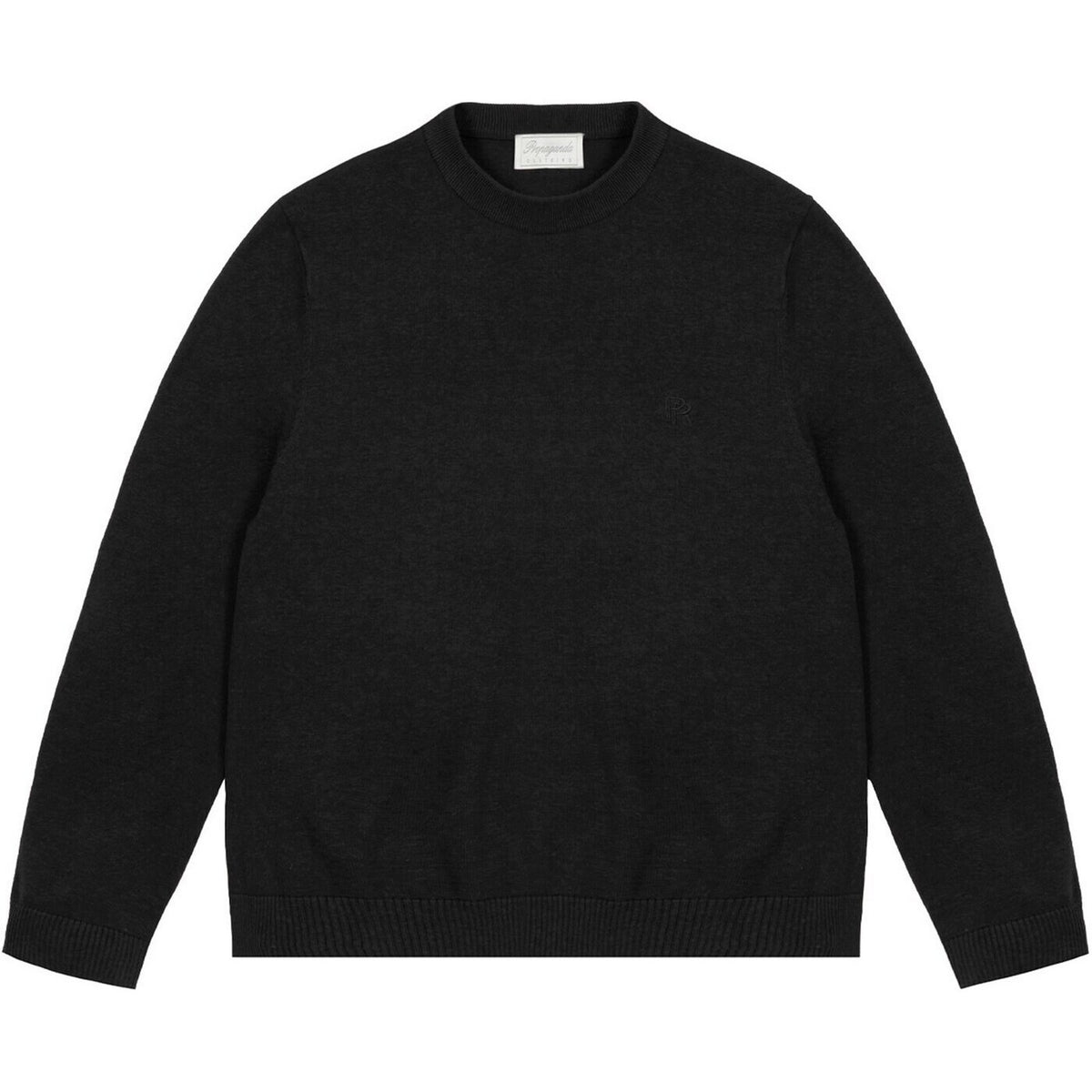 Maglioni Uomo Propaganda - Sweater Ribs - Nero