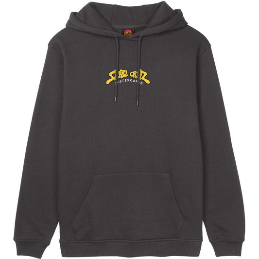 Felpe con cappuccio Uomo Santa Cruz - Winkowski 8Baller Trip Hood - Nero