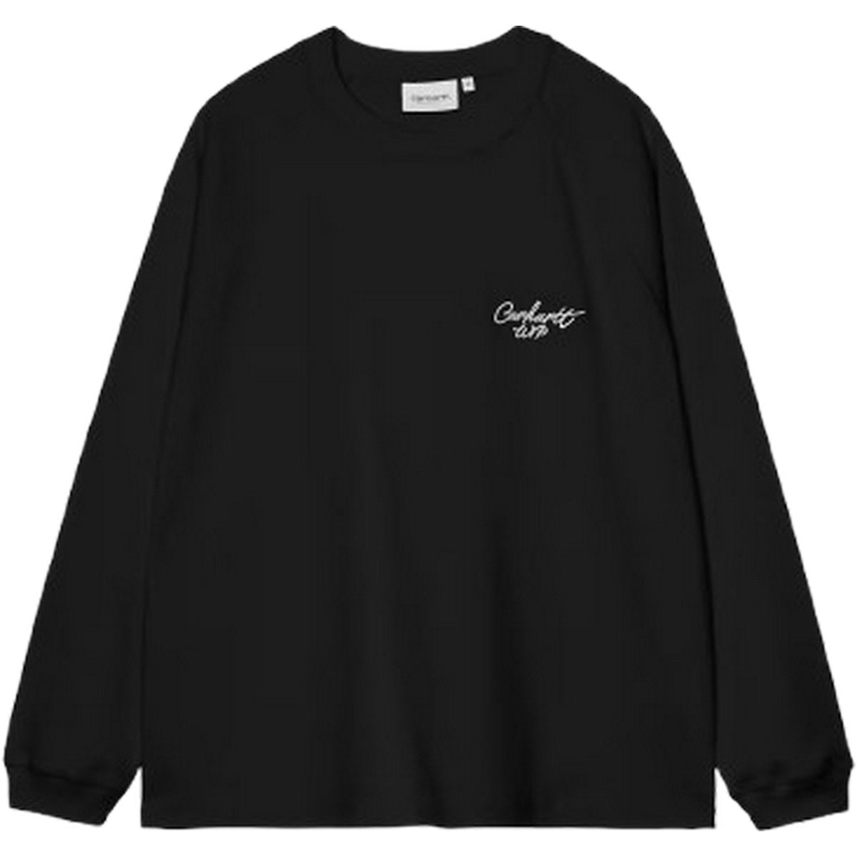 Maglie a manica lunga Uomo Carhartt Wip - L/S Signature Rib T-Shirt - Nero