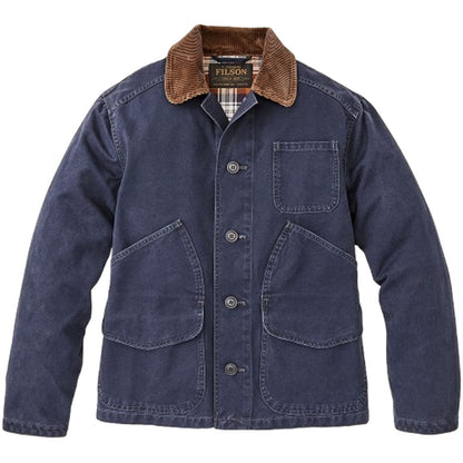 Giacche Uomo Filson - Canvas Outfitter Jacket - Blu