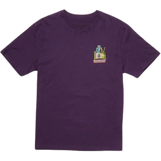 T-shirt Uomo Volcom - Catv Bsc Sst - Viola