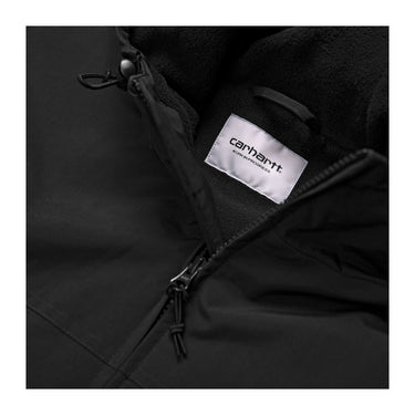 Kurtki męskie Carhartt Wip – Kurtka żaglowa z kapturem – Czarna