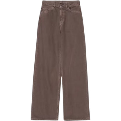 Pantaloni Donna Carhartt Wip - W' Jane Pant - Marrone