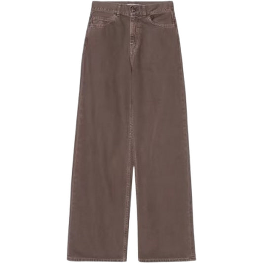 Pantaloni Donna Carhartt Wip - W' Jane Pant - Marrone