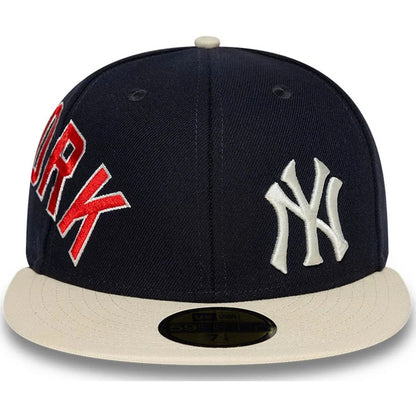 Cappellini da baseball Uomo New Era - Mlb Multi Logo 59Fifty - Blu