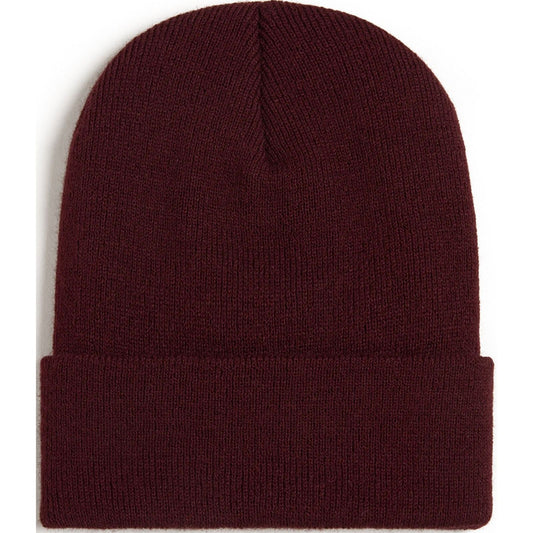 Berretti in maglia Unisex Vans - Classic Script Tall Cuf - Bordeaux