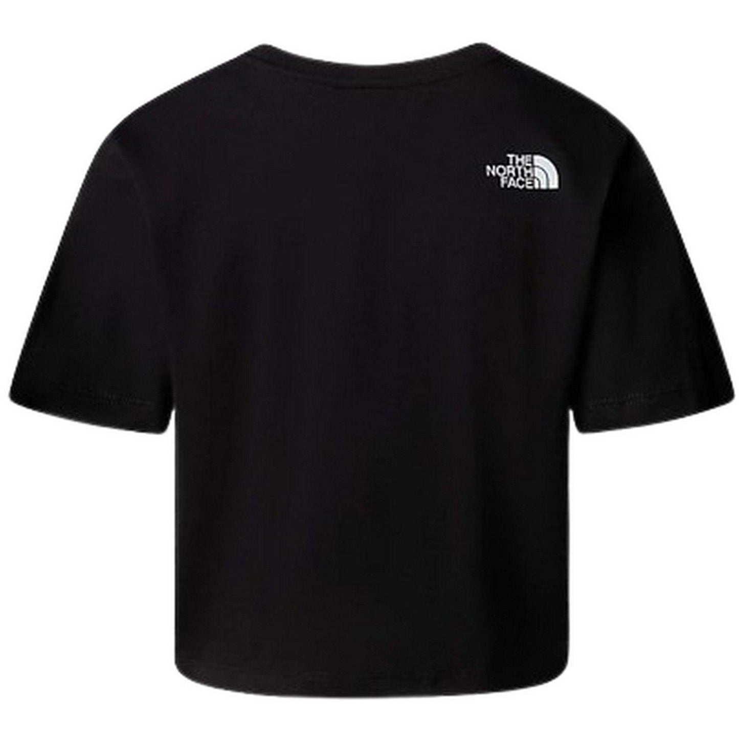 T-shirt Donna The North Face - W S/S Cropped Fine Tee - Nero