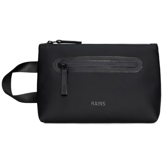 Borse a mano Unisex Rains - Cosmetic Bag Zip W3 - Nero